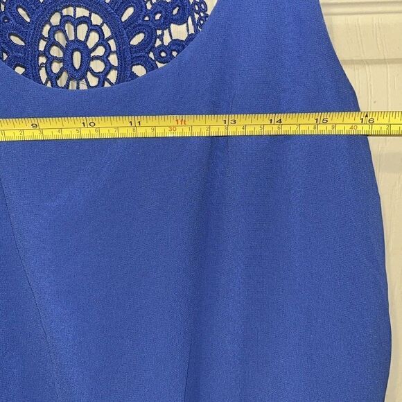 Naked Zebra Sleeveless Dress Cobalt Blue Elastic‎ Waist  Womens Small - Picture 12 of 12